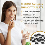 30,000 MG Shilajit Tablets, 100% Shilajit Pure Tablets 60 Counts - Shilajit Himalayan Organic Rich in Fulvic Acid & 85+ Trace Minerals, Shilajit Resin Supplement for Energy & Immune System