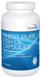 Pharmax Finest Pure Fish Oil Capsules | Supports Brain Function | 120 Capsules