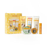 Burt's Bees Mothers Day Gifts for Mom, Timeless Minis Gifts Set, 6 Products - Original Beeswax Lip Balm, Coconut Foot Cream, Milk Honey Body Lotion, Deep Cleansing Cream, Res-Q Ointment & Hand Salve