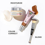 IT Cosmetics Your Skin But Better CC+ Cream Illumination, Medium Tan (W) - Color Correcting Cream, Full-Coverage Foundation, Hydrating Serum & SPF 50+ Sunscreen Radiant Finish 1.08 fl oz