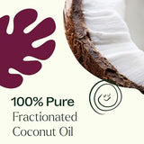 Plant Therapy Fractionated Coconut Oil for Skin, Hair, Body, Diluted Essential Oils, 100% Pure, Natural Moisturizer, Massage & Aromatherapy Liquid Carrier Oil 16 oz