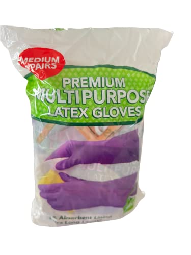Clean Ones Premium Multi Purpose Non Slip Gloves, 9 Count (Medium)