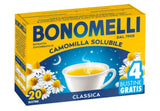 BONOMELLI Classic Soluble Chamomile, Concentrate Extracted from Selected Flowers, Pack of 20 Sachets