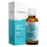 GLYCOLIC Acid Peel 70% Skin Chemical Peel - BUFFERED - Alpha Hydroxy (AHA) For Acne, Oily Skin, Wrinkles, Blackheads, Large Pores,Dull Skin… (1oz/30ml)