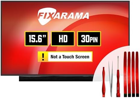 Screen Replacement for Lenovo IdeaPad 1 15IJL7 82LX Grade A+ Matte HD 30pin Non-Touch 15.6" LED LCD Display with Tools Tape
