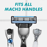 Gillette Mach3 Razor Refills for Men, 15 Razor Blade Refills