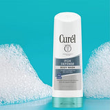 Curel Itch Defense Calming Daily Cleanser, Body Wash, Soap-free Formula, for Dry, Itchy Skin, 10 oz, with Hydrating Jojoba and Olive Oil