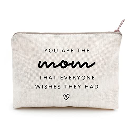 Mom Birthday Gifts, Mom Gift, Makeup Bag, Best Mom, Mom Gift From Daughter, Best Mom Ever Bag, Cosmetic Bag, Makeup Organizer, Bag Gifts