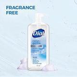 Dial Clean + Gentle Body Wash, Fragrance Free, 23 fl oz (Pack of 3)