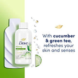 Dove Go Fresh Body Wash Cucumber And Green Tea 3 Ounce (Pack of 24)