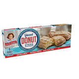 Little Debbie Donut Sticks 6 Individually Wrapped Snack Cakes, 10 OZ Box