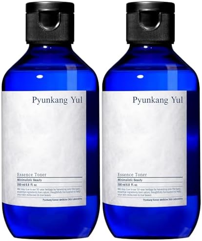 [PKY] Pyunkang Yul Essence Toner Bundle for Deep Hydration, Highly Concentrated Essence Facial Toner, Minimal Ingredients, Zero-Irritation, Korean Skincare (6.8 Fl. Oz, 200ml, 2pcs)