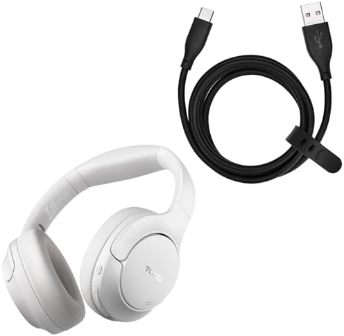 TOZO HT2 Hybrid Active Noise Cancelling Headphones USB-C to USB-A Charging Cable HT2