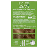 Clairol Natural Instincts Demi-Permanent Hair Dye, 6.5G Lightest Golden Brown Hair Color, Pack of 3