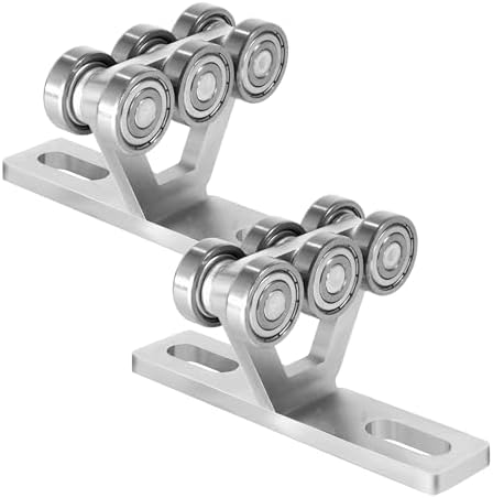 Hoist Trolley for PA200-1000 Electric Hoist 6 Wheel Trolley Assembly for use with Unistrut 1-5/8" Wide and All 1-5/8" or Taller Strut Channel,Suitable for Garage Hoist Systems