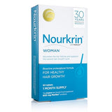 Nourkrin Woman for Healthy Hair Growth food supplement with Marilex, biotin and silica 60 tablet pack (1 month supply)