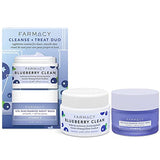 Farmacy Cleanse & Treat Duo - Makeup Remover Cleansing Balm & 10% Niacinamide Facial Mask - The Perfect Nighttime Skincare Routine