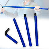 RangeMaster ShoulderWand Therapy Stretching Tool│Collapsible Stretching Bar │Physical Therapy Tool for Recovery and Increasing Motion (Blue)