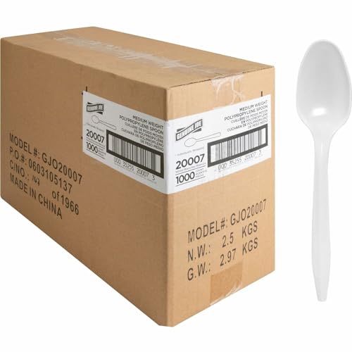 Genuine Joe - GJO20007 - Individually Wrapped Spoon