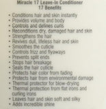 BioSilk Silk Therapy, 17 Miracle Leave In Conditioner, Clear, 5.64 Fl Oz