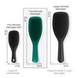 Tangle Teezer The Ultimate Detangling Brush, Dry and Wet Hair Brush Detangler for All Hair Types, Green Jungle