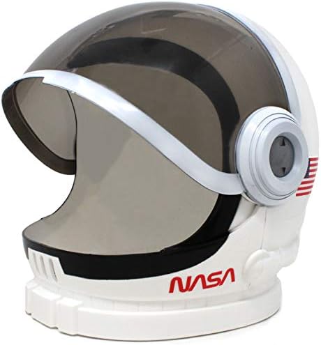 Spooktacular Creations Astronaut Helmet for Kids with Movable Visor Pretend Role Play Accessory Toy Set Halloween Costumes