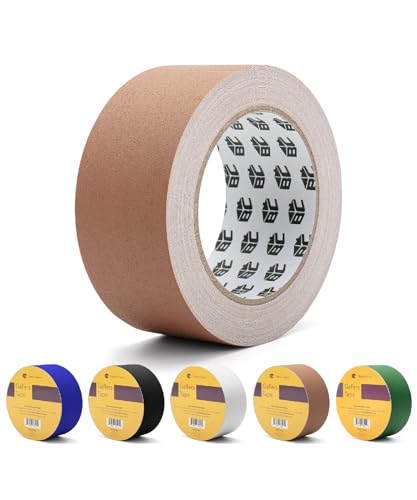 Bates- Gaffers Tape, 2 Inch x 23 Yard, Brown, Gaff Tape 2 Inch, Gaffer Tape 2 Inch, Gaffing Tape, Floor Tape, Gaffers Tapes, Cord Tape, Gaffer's Tape