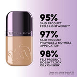 Urban Decay Face Bond Self-Setting Waterproof Foundation, Medium Coverage, Natural Matte Finish, 3% Niacinamide Serum Improves Skin Texture Feel, Transfer-Resistant, Sweat-Proof Wear - Shade 1