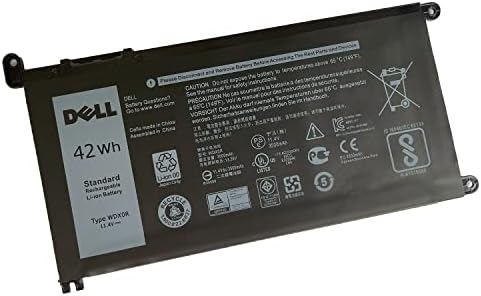 DELL WDX0R 11.4V 42Wh 3-Cell Battery For DELL Inspiron 5368 5378 5379 5565 5567 5568 5570 5580 5575 5578 5579 5584 5765 5767 5770 5775 7368 7375 7378 7460 7560 7569 7570 7573 7579 7580 Vostro 5468