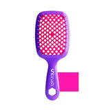 FHI HEAT UNbrush Wet & Dry Vented Detangling Hair Brush, Electric Berry Purple