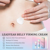 Leadyeah B Flat Belly Firming Cream - Moisturizing, Firming for Stomach, Thighs and Butt, Body Lotion for Women and Men, 125+5ML