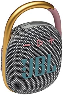 JBL Clip 4 - Portable Mini Bluetooth Speaker - Grey (Renewed)