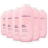 Method Body Wash, Pure Peace, Paraben and Phthalate Free, 18 oz (Pack of 6)