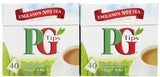 PG Tips Black Tea, Pyramid Tea Bags, 40 ct, 2 pk by PG Tips