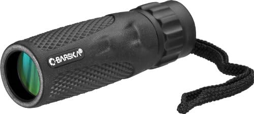 Barska Blackhawk Compact Waterproof Monocular with Wrist Strap for Birding, Hiking, Sports, Events, Concerts