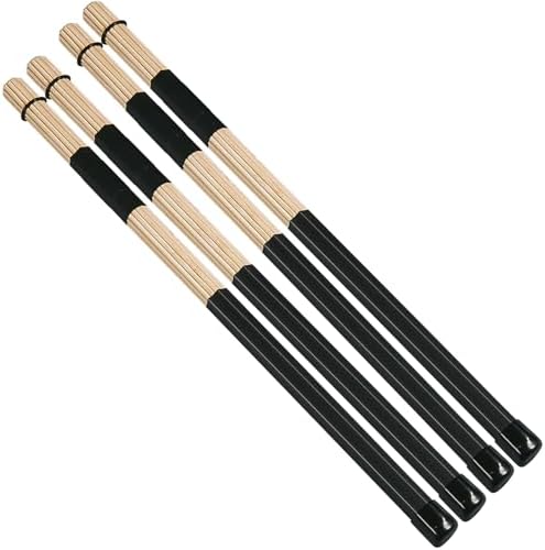 Jazz Drum Sticks Drumsticks Bamboo Punk Drum Sticks for Jazz Folk Music (2)