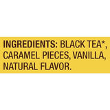 Lipton Black Tea Vanilla Caramel, Pyramid Tea Bags, Flavored Teabags for a Refreshing Cup of Tea, 80 Total Tea Bags (20ct - Pack of 4)