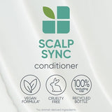 Biolage Scalp Sync Conditioner | Weightlessly Soothes & Nourishes To Promote A Healthy-Looking Scalp | Paraben Free | For All Hair Types | Cruelty Free | Vegan | Salon Conditioner | 13.5 Fl. Oz