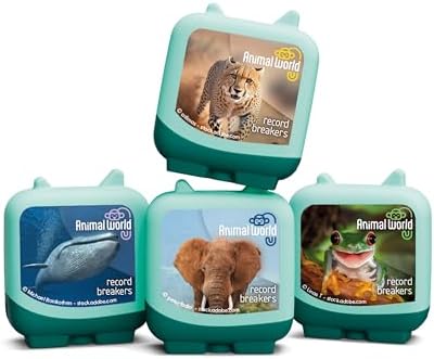 Tonies Animal World: Record Breakers Clever Set - 4 Pack