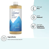 Home Health Original Castor Oil - 32 Fl Oz - Promotes Healthy Hair & Skin, Natural Skin Moisturizer - Pure, Cold Pressed, Non-GMO, Hexane-Free, Solvent-Free, Paraben-Free, Vegan