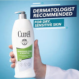 Curel Fragrance Free Comforting Body Lotion, Body and Hand Moisturizer for Dry, Sensitive Skin, 13 Ounce, with Advanced Ceramide Complex, Repairs Moisture Barrier