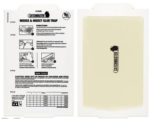 Catchmaster 72MB Glueboards QTY 12 Glueboards 602534 by Catchmaster