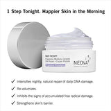 NEOVA SmartSkincare Night Therapy Moisturizer with fortifying nutrition, DNA Repair and Copper Tripeptide for overnight recovery.