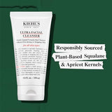 Kiehl's Ultra Facial Cleanser, Lightweight Foamy Facial Cleanser, Enriched Formula that Replenishes Skin Barrier, Gently Exfoliates and Moisturizes, Suitable for All Skin Types - 2.5 fl oz