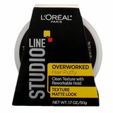 Loreal Studio Putty Overworked 1.7 Ounce (50ml) (6 Pack)