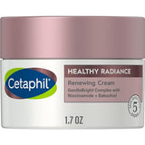 Cetaphil Face Cream, Healthy Radiance Renewing Cream, Visbily Reduces Look of Dark Spots, Brightening Lotion, Designed for Sensitive Skin, Hypoallergenic, Fragrance Free, 1.7oz