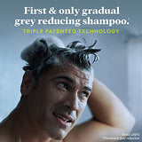 Just For Men Control GX Grey Reducing Shampoo, Gradual Hair Color for Stronger and Healthier Hair, 4 Fl Oz - Pack of 3 (Packaging May Vary)