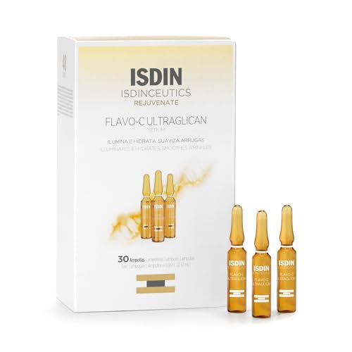 Vitamin C and Hyaluronic Acid Serum ampoule, Flavo-C Ultraglican by ISDIN