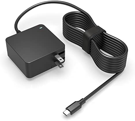 UL Listed Type C AC Charger Fit for Asus Zenbook UX325JA UX325EA UX363EA UX363E UX325J UX425JA UX425EA UX435EG UX425J UX425E UX371EA UX393JA UX393EA Laptop Power Supply Adapter Cord