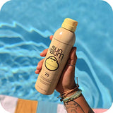 Sun Bum Sun Bum Original Spf 70 Sunscreen Spray Vegan and Reef Friendly (octinoxate & Oxybenzone Free) Broad Spectrum Moisturizing Uva/uvb Sunscreen With Vitamin E 2 Pack